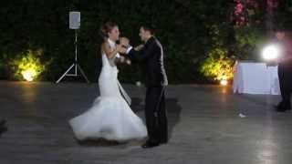 FASHION BODA ISA Y QUIQUE BAILE ESPAÑA CAÑI