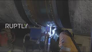 At Sea: Last piece of Nord Stream 2 pipeline welded in place