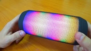 Обзор Ginzzu GM-898B  - Портативная Беспроводная Блютуз колонка. Review GINZZU Bluetooth Speaker