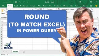 How to ROUND in Power Query To Match Excel - 2396