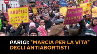 Parigi: "Marcia per la vita" degli antiabortisti
