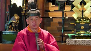 熱海来宮神社記録班撮影４Ｋ　例大祭２０２３　還幸祭式典　神女神楽・浦安の舞　２０２３／７／１６