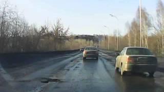 Дорога домой. "ХОРОШИЕ" дороги Новокузнецка.