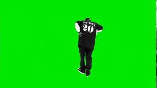Футаж / Footage Snoop Doog  Футаж  Зеленый фон Хромакей