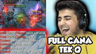 NASUS. FULL CANA TEK Q. GERÇEKTEN "TEK ATMAK"! Bronz Dünyası