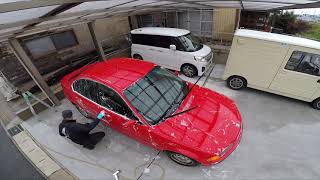 BMW 320i オイル交換と洗車