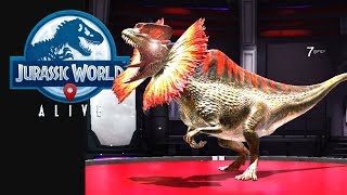 DILORANOSAURUS HIBRIDO DILOPHOSAURUS! DINOSAURIO HIBRIDO DE JURASSIC WORLD ALIVE