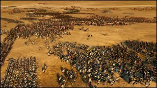 HUGE CRUSADER BATTLE - Medieval Kingdoms: Total War Mod Gameplay