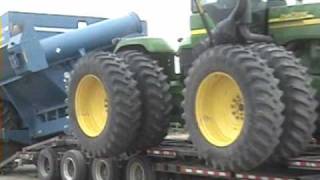 tractor & combine loading
