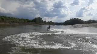 Тест  гидроцикла brp bombardier sea doo sp rotax 717