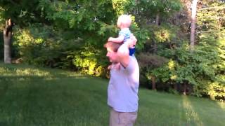 Shoulder Ride with Daddy