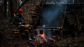 БУШКРАФТ.ВЫЛАЗКА В ЛЕС в ЛЕСНОЙ ЛАГЕРЬ. КУКСА/ ЛЕСНОЙ ЧАЙ . Сamping in the woods. Bushcraft Camp!