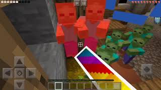 ZOMBIE APOCALYPSE in Minecraft PE