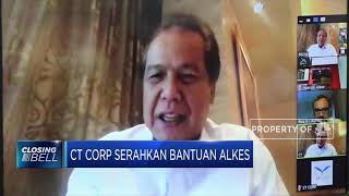 CT Corp Bagikan Bantuan Alkes di 2 RS