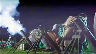 大結局！共軍數十門大炮齊轟，炸毀日軍機場！