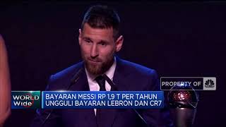 Top! Messi Jadi Atlet Termahal di Dunia