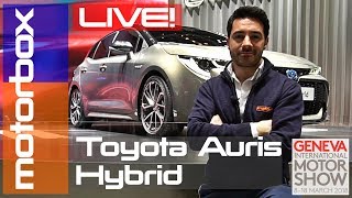 Nuova Toyota Auris Hybrid 2019 rinnova completamente il look al Salone di Ginevra 2018