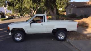 22re Toyota Pickup v 5.7L v8 Tundra pull test