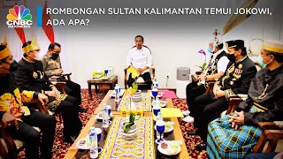 Saat Rombongan Sultan Kalimantan Temui Jokowi, Ada Apa?