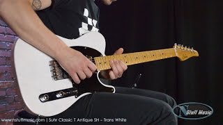 Suhr Classic T Antique SH - Trans White | N Stuff Music