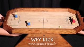 Pour votre journée famille en entreprise louez des jeux en bois : le Weykick