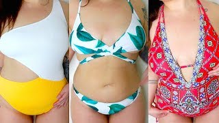 THICK GIRL BIKINI TRY-ON HAUL 2018! (AFFORDABLE)