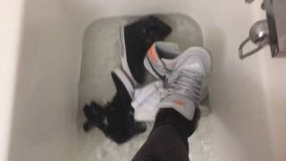 Lot's of very wet high tops