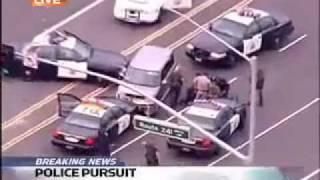 Police Chase Scion XB in California