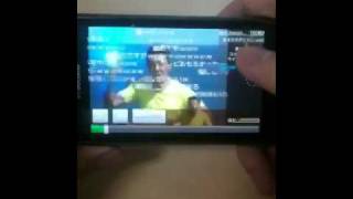 GalaxySでニコ動を見てみた