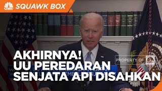 Biden Sahkan UU Peredaran Senjata Api di AS