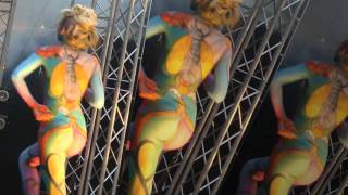 Bodypainting Seeboden