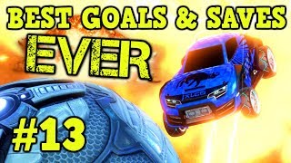 Rocket League Montage: BEST GOALS & SAVES EVER #13 - Freestyle goals, dribbles & more [HD]