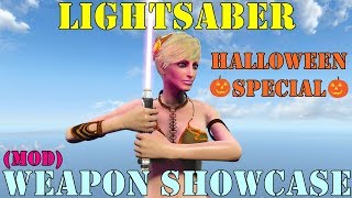 Fallout 4: Halloween Special: Lightsaber Weapon Showcase (Mod)