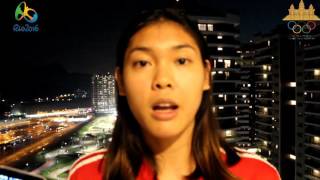 RIo 2016 Taekwondo Sorn Sievmey Postmatch Interview