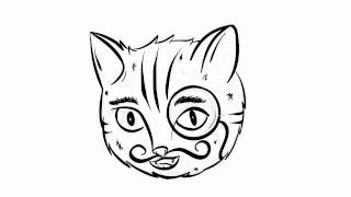 Clever Cats Cats! T-Shirt Illustration Threadless Speed Art Wacom Bamboo|| KieranFiveStars
