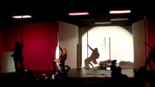 Vertical Joe's Fashion show/pole show - triple threat trench coats