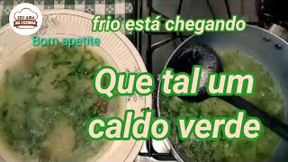 Caldo verde vegetariano