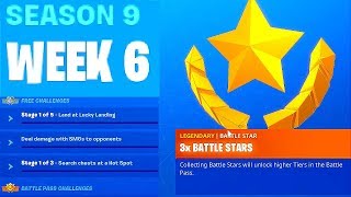 WEEK 6 CHALLENGES, Fortnite Season 9