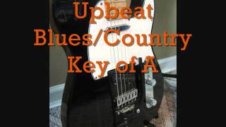 Upbeat Country Rock Backing Track - Jam Track in A