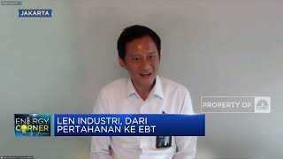 Jurus Bos LEN Industri Perluas Pasar PLTS Atap Hingga Pasar Global