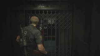Resident Evil 2: Leon - 34 Sewers #9 Rook Plug, Hiding Places, Red Dot Sight (Treasure Hunter)