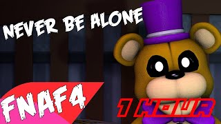 [SFM] ''Never Be Alone'' Nightcore ▶ By: MineCraftGAMER 【1 HOUR】