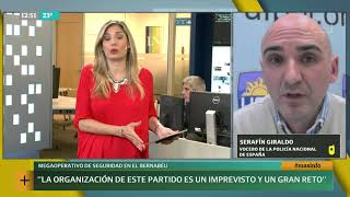 Serafín Giraldo, vocero de la policía nacional de España -+INFO por LN+
