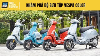 Khám phá Vespa Color - Bộ sưu tập màu sắc thu hút mọi ánh nhìn