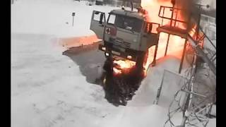 взрыв бензавоза