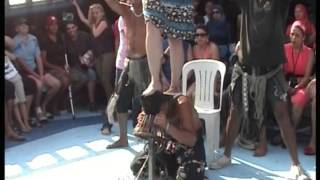 Весёлые пираты 4. Женщины- садистки. Tunisia . Sultan 2. Hammamet. июль 2013 г.