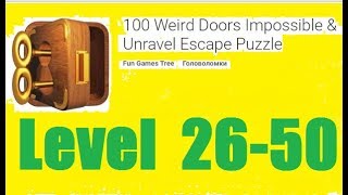 100 Weird Doors Impossible & Unravel Escape Puzzle Level 26 - 50