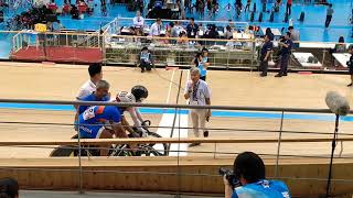 Indian Cyclist Nikita Sprint Q.Round Asian track cycling championship 2019 Seoul Korea 2019