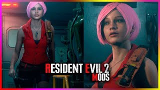 Resident Evil 2 Mods Claire Redfield Cosplaying Sakura Haruna