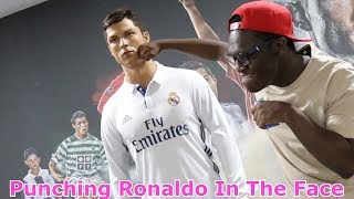 PUNCHING RONALDO IN THE FACE